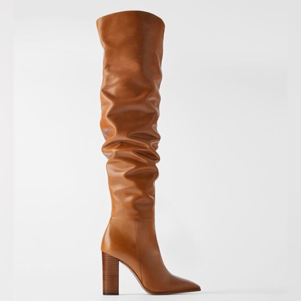 Zara Over The Knee Boots